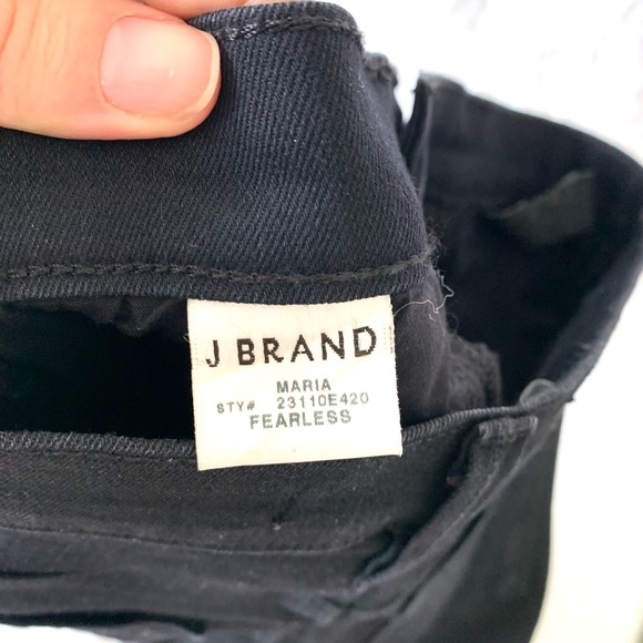 J Brand Maria coated denim - Picture 9 of 11